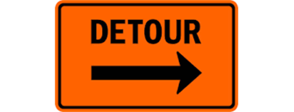 USE TRAILS END SUBDIVISION FOR ACCESS