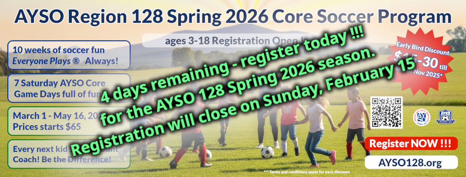 Spring 2026 Registration Open